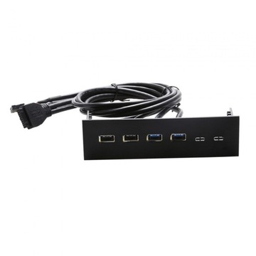Передняя панель 5,25 дюйма, USB-концентратор, 4 порта USB3.0 2.0