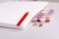 Набор для рисования КАРТИНА ПО ЦИФРАМ на рамке Собака 40х50 см