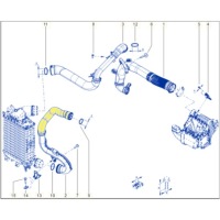 Труба интеркулер renault grand scenic 144602453r Доставка, фото thumb