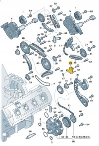 фото thumb №11, Натяжитель цепи грм audi vw 079109467ae aso