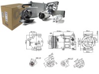 фото thumb №1, Компресор кондиціонера ford kuga ii tourneo connect v408 кузов