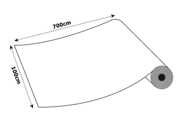 Naklejka Folia Meblowa Okleina Beżowa Mat Samoprzylepna Renowacja Mebli DIY