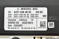 фото thumb №8, Блок управления модуль подвеска a2215404062 a2c53190915 mercedes s-klasa w221