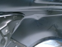 Крыло  левое  задняя обшивка opel corsa e 3 39098992 новый оригинал в Украине, фото thumb