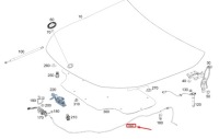 фото thumb №1, Трос відкривання капот двигуна mercedes-benz glb x247 rhd a1778803704