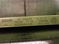 Радіатор води вентилятор skoda fabia 1 рестайлінг  6q0820411k 6q0121253q 1.4 b Київ, фото thumb