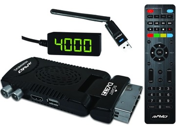 DVB-T2 HD ДЕКОДЕР HD203 HEVC H.265/HEVC WiFi ТЮНЕР