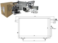 фото thumb №1, Конденсатор радіатор кондиціонера [nissens]