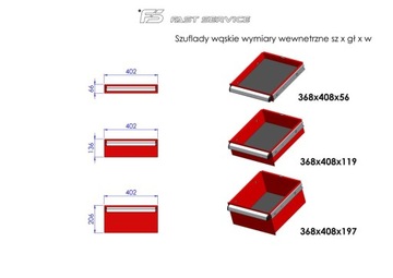 Тележка мастерская TRUCK с 12 ящиками ПТ-217-17