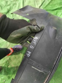 фото thumb №4, Opel astra g подкрылок правое передние перед