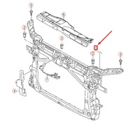 фото thumb №10, Audi a3 8v блокування радіатора рідина охолоджуючий з кронштейн 8v4805588a