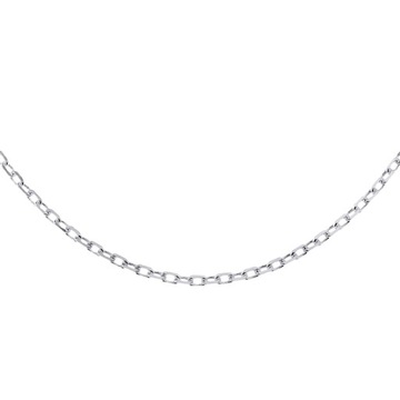 Серебряная цепочка 925 пробы без покрытия Rolo Weave 42 см