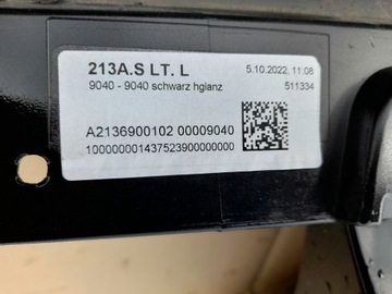 фото thumb №12, Поріг планка порогова mercedes e w213 213 amg sedan універсал org оригінальний