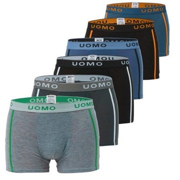 НАБОР ХЛОПКОВЫХ БОКСЕРОВ UOMO, 10 шт. XXL/XXXL.