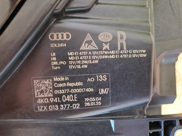 фото thumb №14, Ідеальна комплектна лампа перед audi a6 s6 c8 4k рестайлінг повний led ece 2025