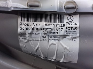 фото thumb №7, Mercedes c w204 універсал оббивка двері зад права