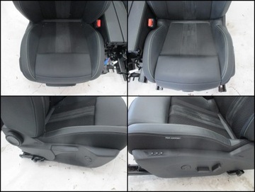 фото thumb №5, Оббивка шкіра сидіння peugeot 308 hb pół шкіра