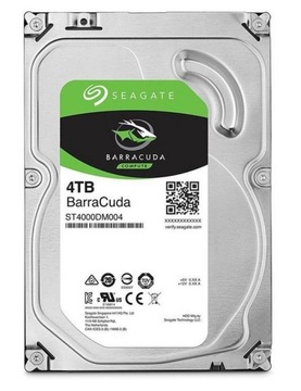 SEAGATE BARRACUDA 4 ТБ 3,5 дюйма SATA3 5400 256 МБ ST4000DM004