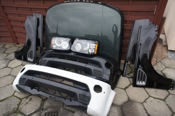 фото thumb №10, Range rover sport l320 рестайлинг лампа передняя чёрная ch32-13w030-ba