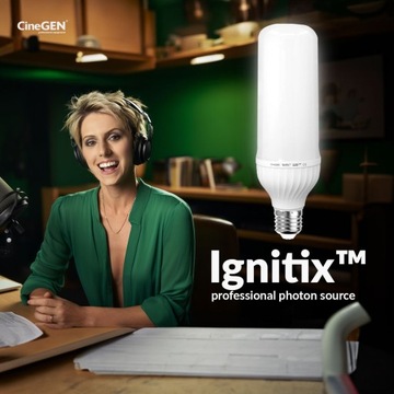 Лампа для студийной фотосъемки 125 Вт постоянного света 5500K LED