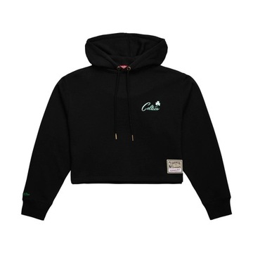 Bluza Mitchell&Ness NBA WOMEN'S CROP HOODIE BOSTON CELTICS BLACK - M