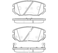фото thumb №1, Roadhouse тормозные колодки тормозные hyundai grandeur