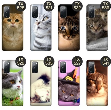 ETUI DO SAMSUNG GALAXY S20 FE / 5G WZORY KOTY KOTKI KOCIAKI OBUDOWA CASE