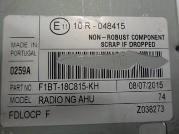 фото thumb №6, Ford focus mk3 радіо cd f1bt-18c815-kh