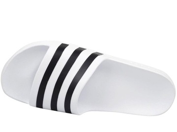 ADIDAS ADILETTE AQUA F35539 БЕЛЫЕ ШЛЕПАНЦЫ ДЛЯ БАССЕЙНА
