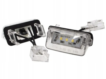 фото thumb №1, Citroen c3 c5 berlingo подсветка номерного знака led