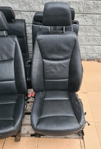 фото thumb №7, Bmw x3 f25 сидіння лівий праві диван зад чорна шкіра