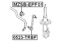 фото thumb №2, Febest 0523-trbf тяга / кронштейн, стабілізатор