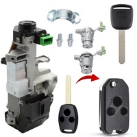 фото thumb №1, Новая замок зажигания вставка вкладыши замка дверь комплект honda fit ii 2002-2008