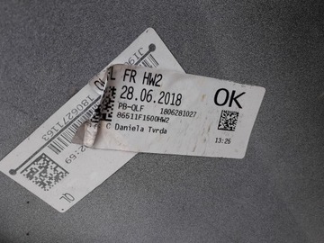 фото thumb №16, Kia sportage 4 iv рестайлінг 18-21 бампер перед переднє 86511f1500hw2 86512f1550