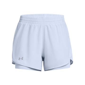 Женские шорты для бега Under Armour UA Fly By 2in1 Short - синие