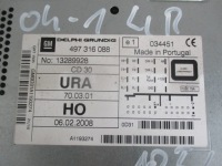 фото thumb №7, Магнітола cd 30 opel astra h 04-14r 13289928