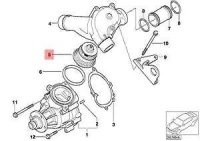Купить Bmw z4 e85 термостат 11531318274 1318274 3.2 бензин, фото thumb