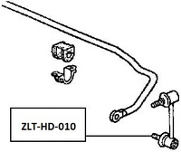 фото thumb №2, Соединитель стабилизатора задняя