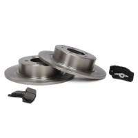 фото thumb №1, Набор диск i тормозных колодок тормозных задняя citroen c4 aircross