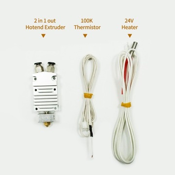 TRONXY 2 in 1 Out Dual Color Hotend Extruder Kit