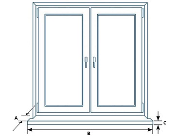 Parapet drewniany sosnowy 46 cm gł gr 4 cm sosna Produkt Polski