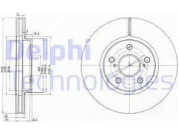 фото thumb №2, Диски перед toyota previa ii 2.0 2.4 03-06 camry iii 2.0-3.0 01-06