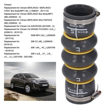 фото thumb №9, Шланг інтеркулер turbo 0382nn гумова зарядний пристрій впуск ładowiska jo