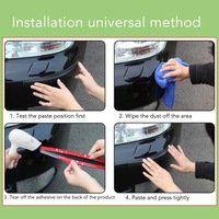 фото thumb №5, 4 szt. лента защитная na бампер образец с волокно