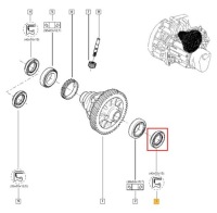 фото thumb №3, Оригинальный номер renault сальник полуось le dacia logan оригинальный 8200884113