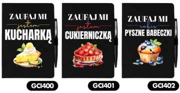 БЛОКНОТ БЛОКНОТ А5 + РУЧКА В ПОДАРОК ​​КОНДИТЕРУ ЛУЧШИЕ СЛАДКИЕ ОФОРМЛЕНИЯ