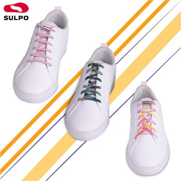 Эластичные шнурки без завязок SULPO.