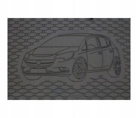 фото thumb №1, Гумовий мат do багажника opel corsa d 07- 2007-