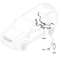 фото thumb №7, Жгут подвеска заднего discovery 5 v l462 17-