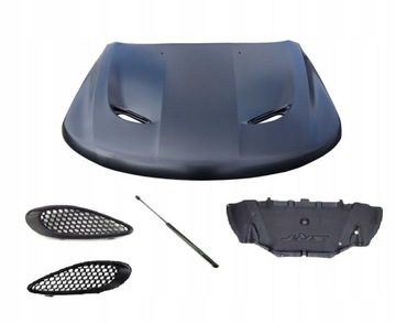 фото thumb №1, Jeep grand cherokee wk2 srt 2011-2021 капот крышка двигателя сталь